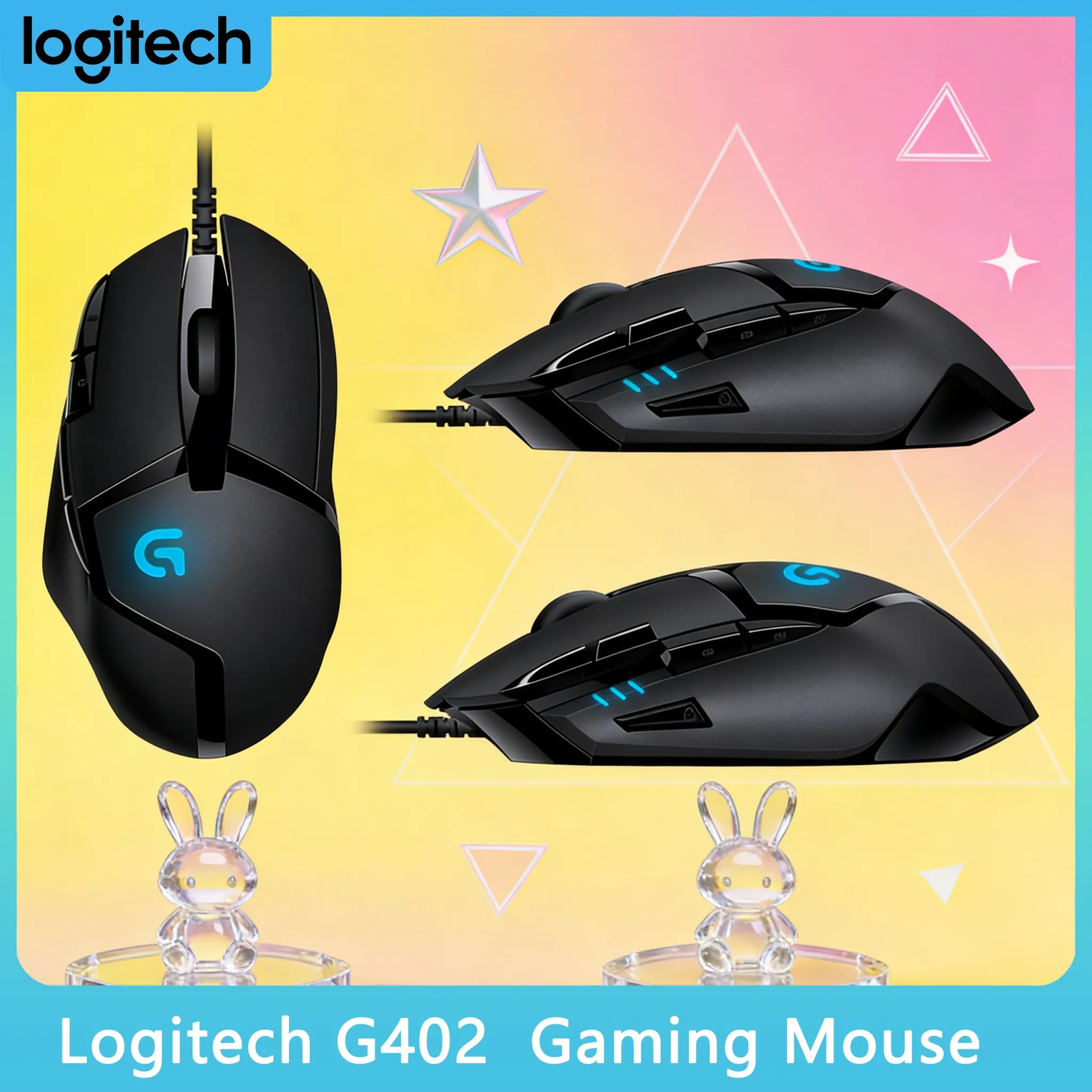 

Logitech G402 — 20 миллионов кликов для долговечного использования