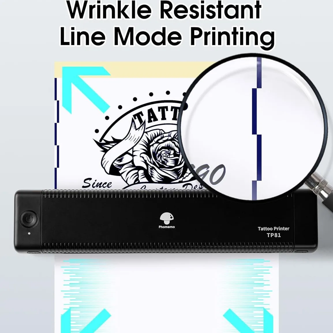 

2025 hot sale PhomemoTP81 Tattoo Transfer Machine Portable Printer Bluetooth Small Professional Tattoo Equipment Printer