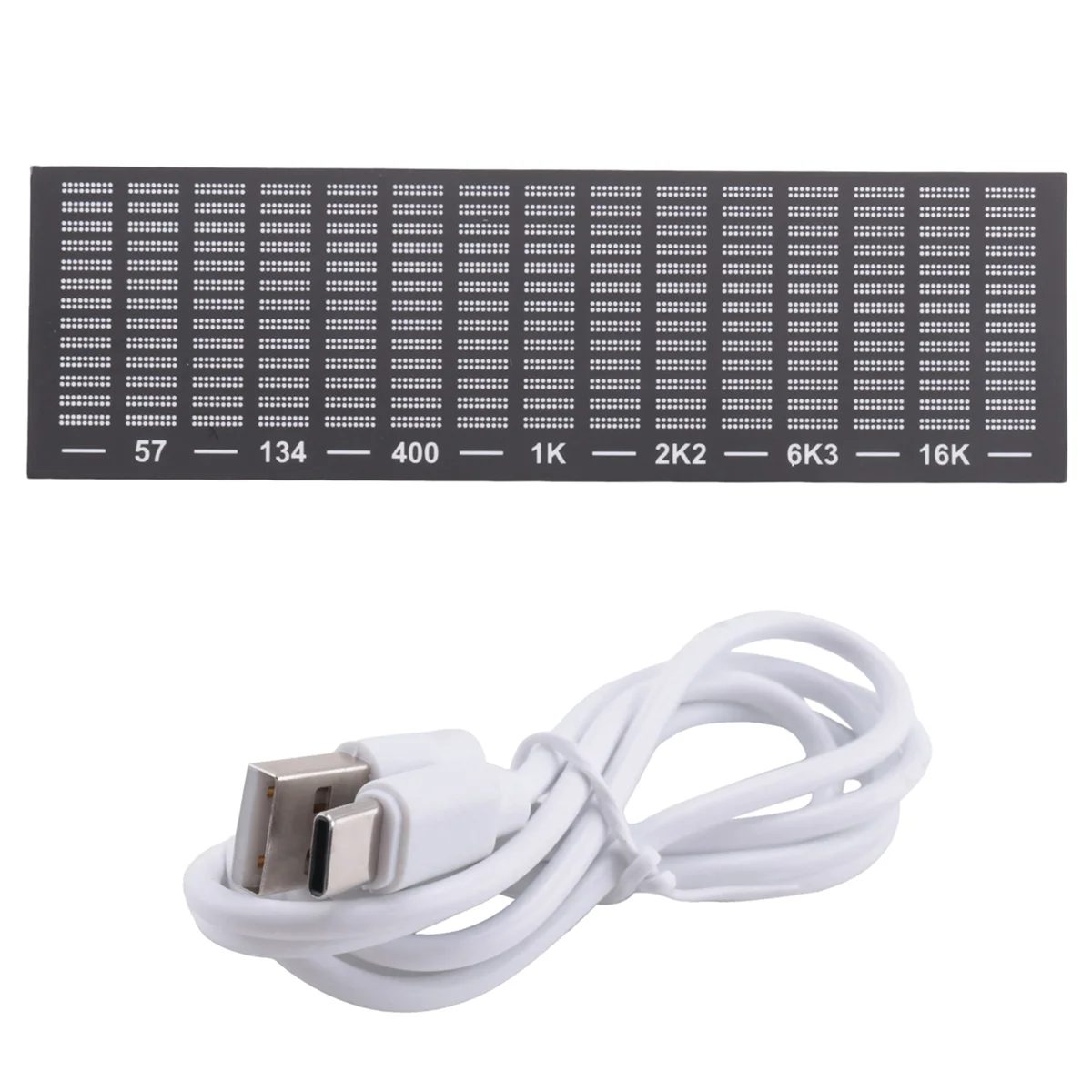 Espectro de música LED Pantalla de espectro de música controlado por sonido Luz ambiental de recogida Luz de ritmo atmosférico