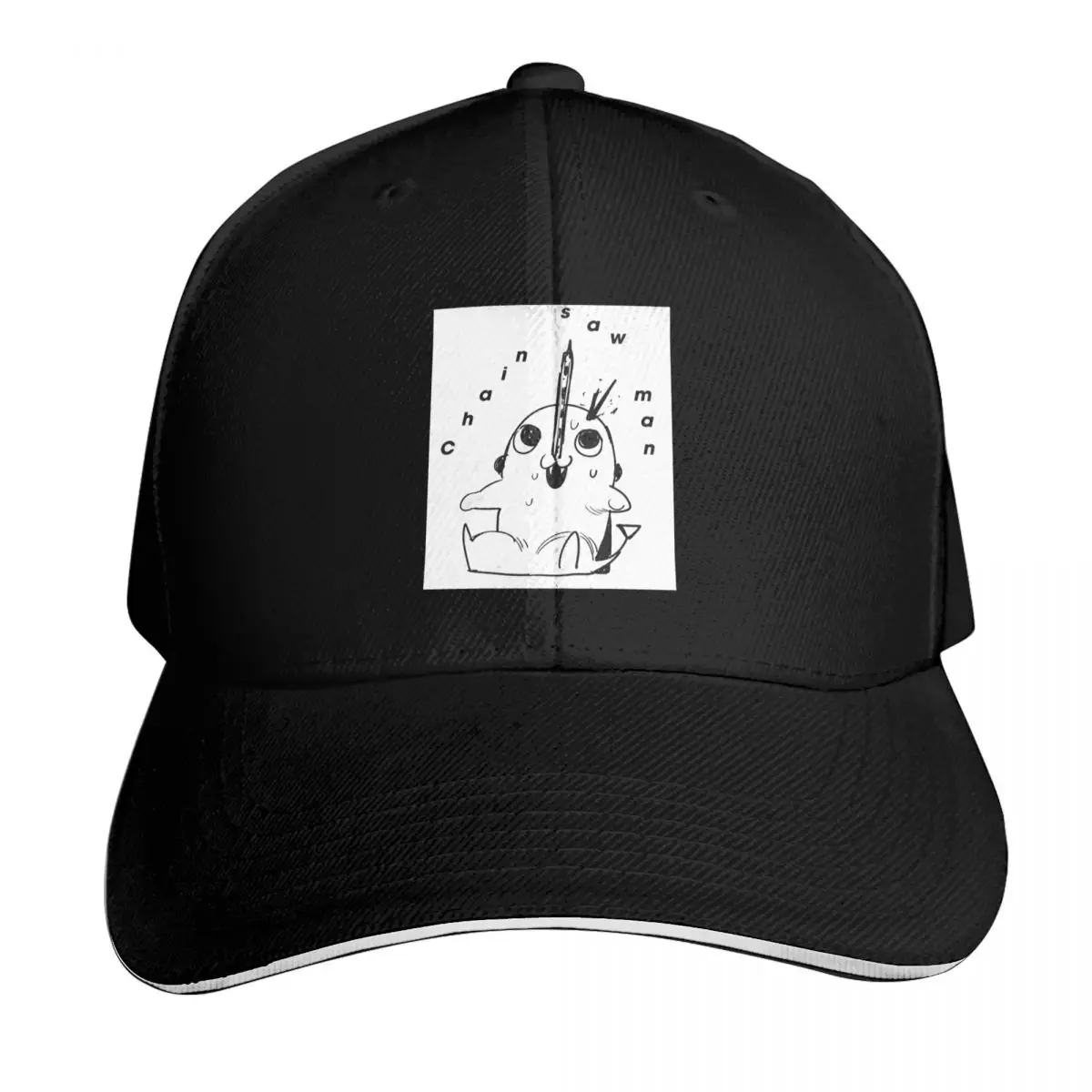 Pochita Ramen Chainsaw Man Anime Cap Fashion Casual Baseball Caps Adjustable Hat Hip Hop Summer Unisex Baseball Hats