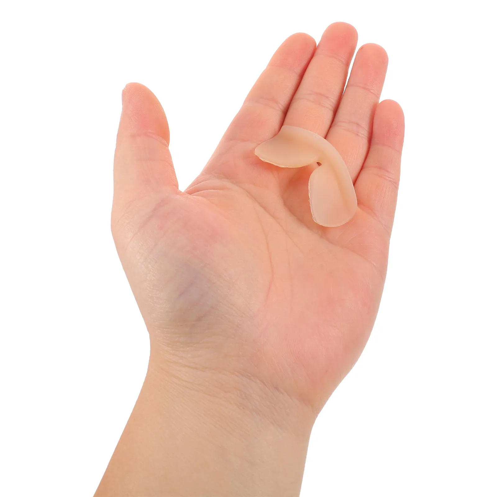6 pares de cinta invisible para orejas de elfo, pegatinas ultrafinas de silicona para corregir la forma de las orejas, soporte estable para pendientes, accesorios para orejas de hada verticales.