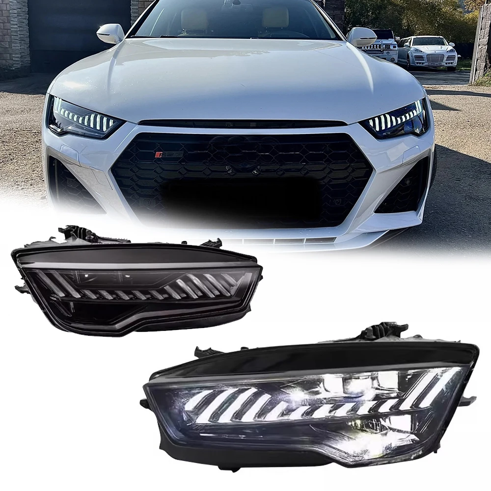 

Styling LED HeadLights for AUDI A7 11-18 new style full led DRL Car head lamp Assembly Signal Auto Accessories Modified Lamp