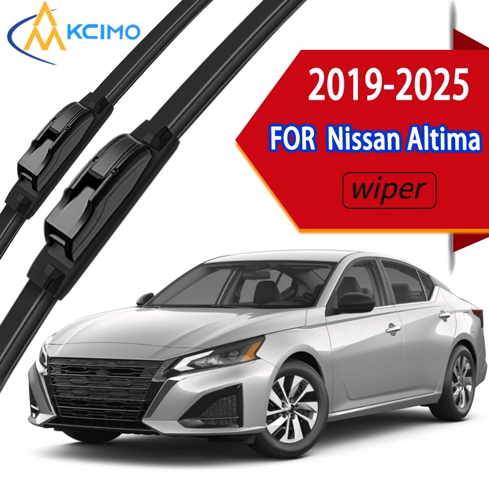 

Front Windscreen Wiper Blades for Nissan Altima 2019-2025, Premium High-Density Rubber Perfect Fit.