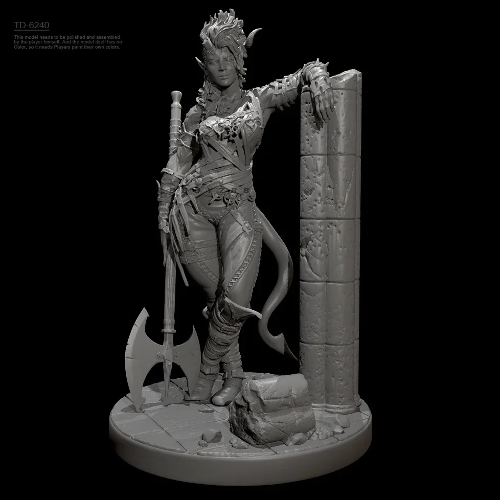 50mm 60mm 75mm Resin model kits figure beauty colorless and self-assembled （3D Printing ） TD-6240/3D