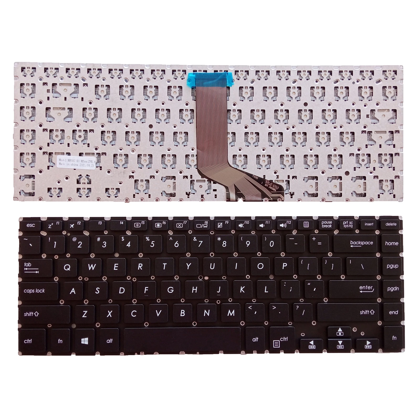 

US Laptop Keyboard for ASUS PRO P1440 F P1440FA P1440UF P1440U P1440UA no pointer no backlight