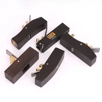 Mini European-style Woodworking Planer Knife Trimming Tool Chamfering Hand Planes Carpenter Ebony High-carbon Steel Wood Planer