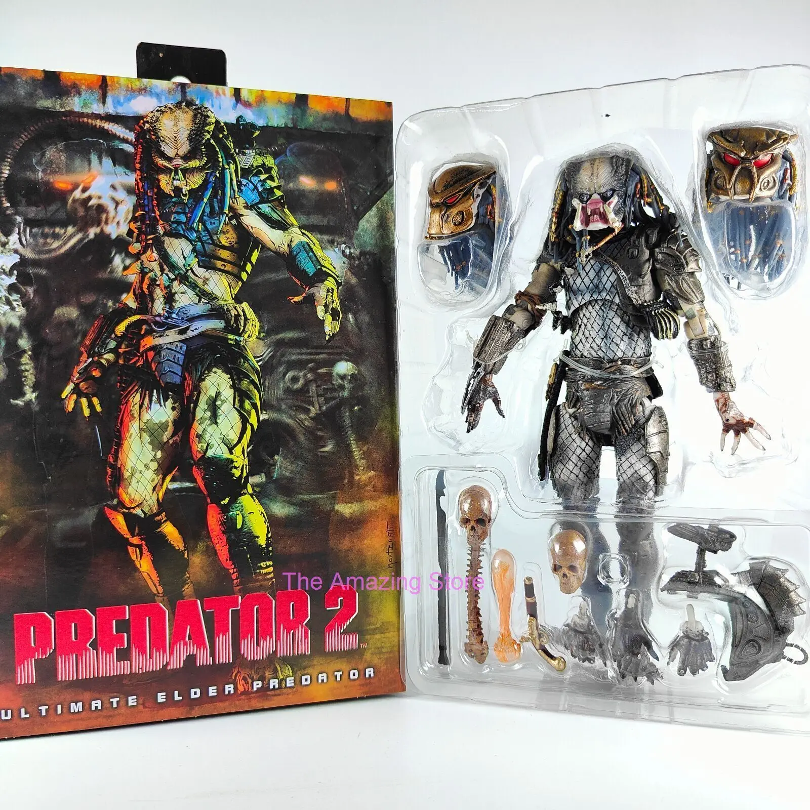 Shaman Predators NECA Ahab Ultimate Scout Warrior Guardian Lost Battle Drmaced Feral Jungle Hunter Snake Action Figure