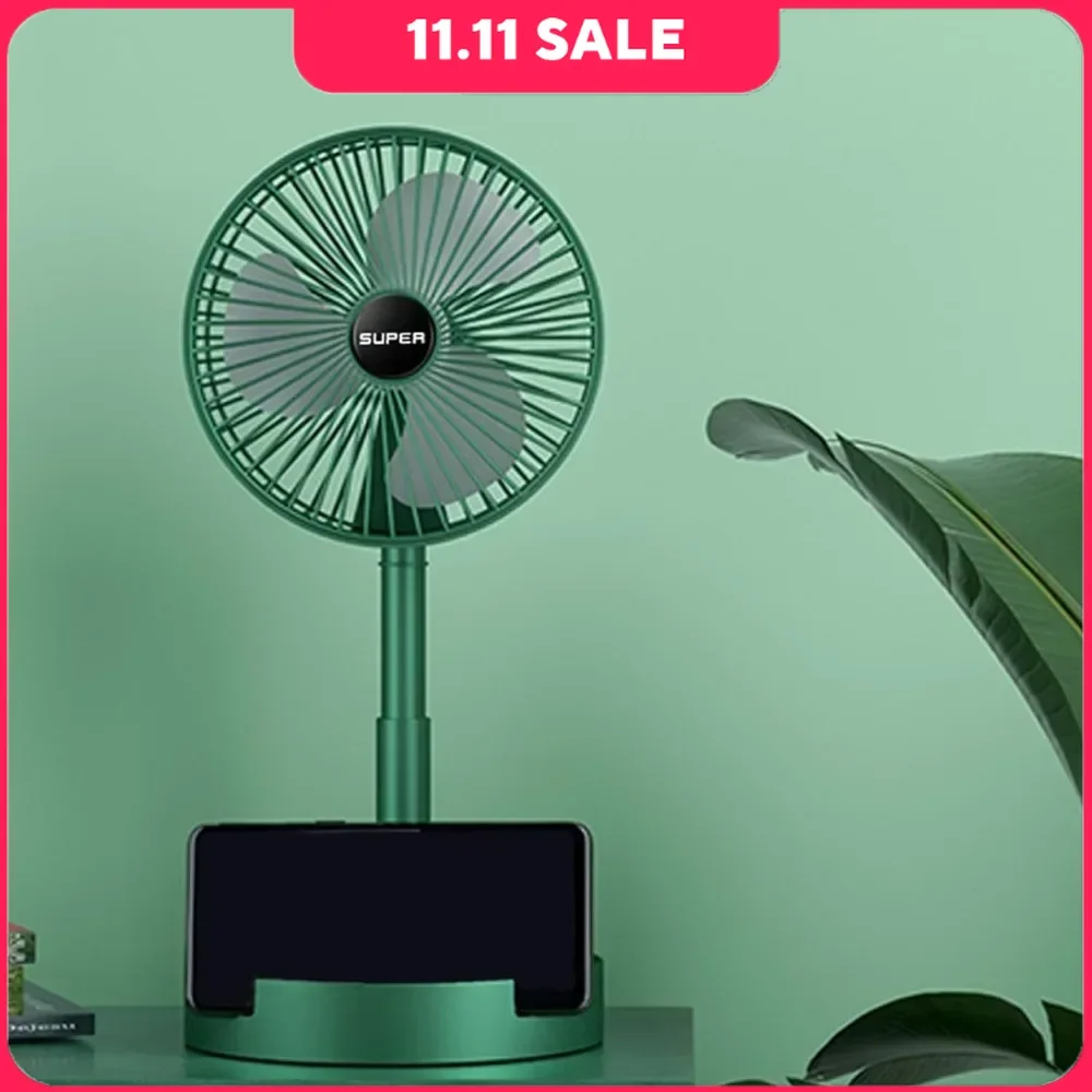 

Portable Fan, Portable Plug in Power with 3-Speed Adjustable Settings, Powerful Table Fans with Low Noise Operation, Desk Fan