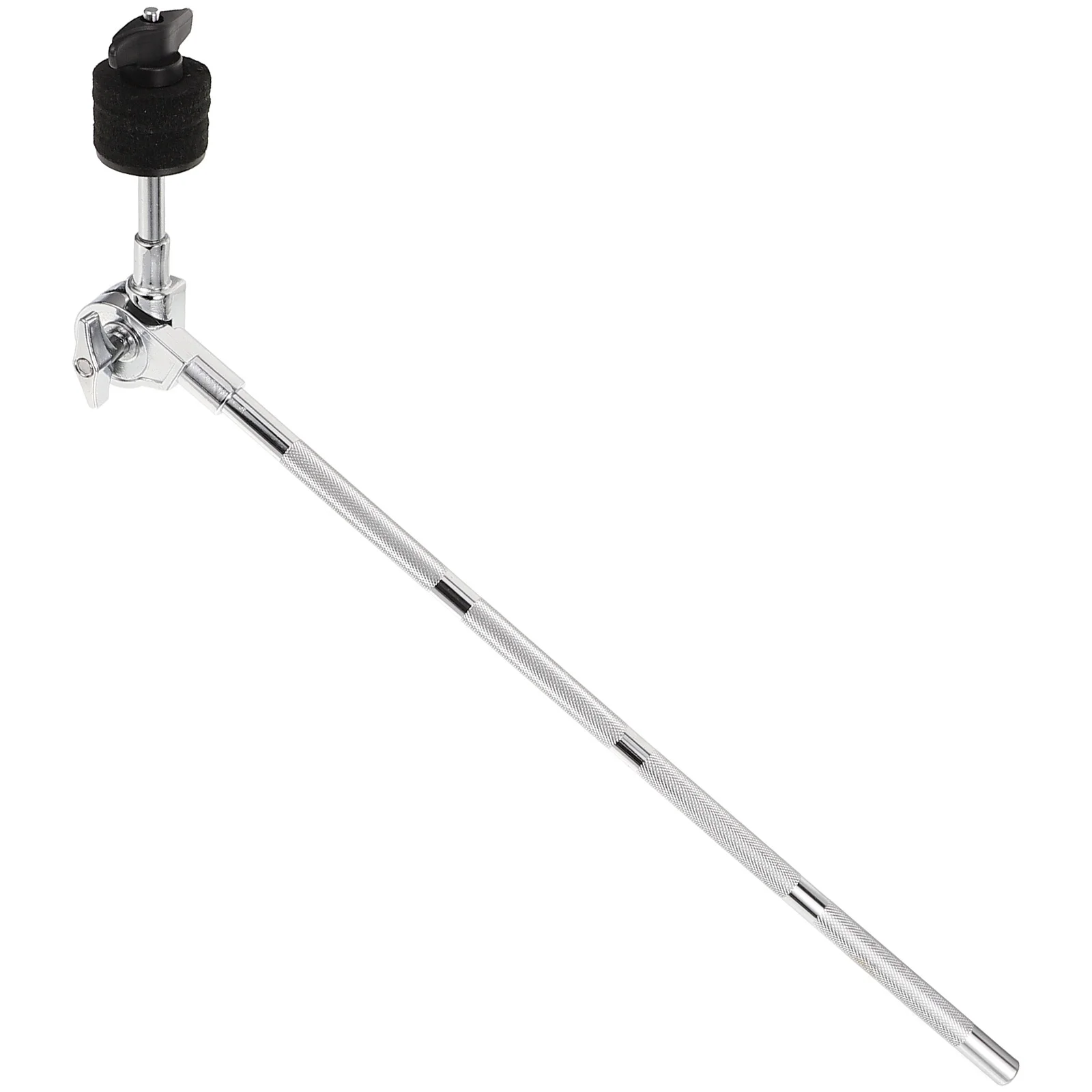 

Drum Set Clamp Adjustable Cymbal Boom Arm Extension Clip Durable Metal Rust Resistant Drum Kit Clamp Cymbal Stand Accessory