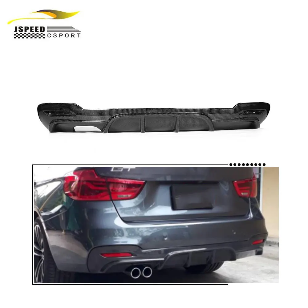 

Suitable for The carbon fiber rear bumper diffuser is Suitable for the BMW F34 3 Series GT 2013 upward
