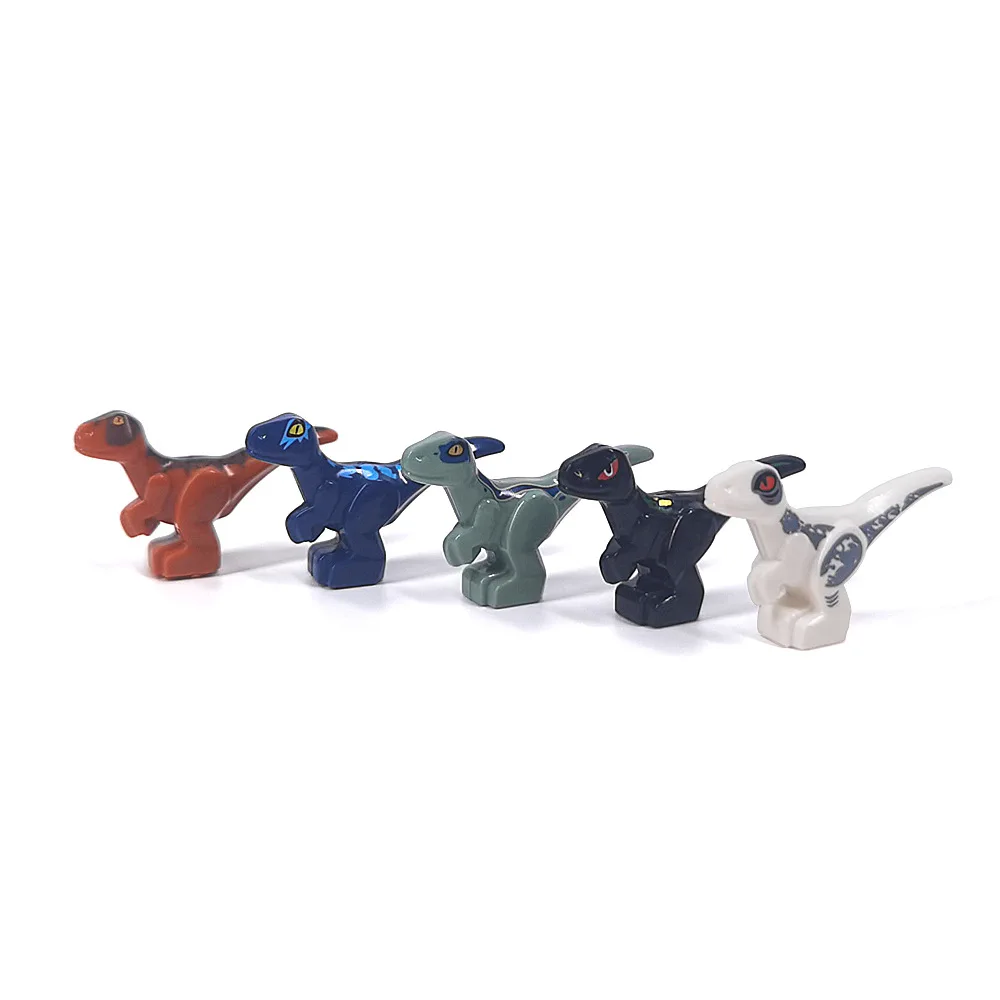 MOC 1PCS Part Bricks Mini Dinosaur Tyrannosaurus Rex Building Blocks Set Ancient Animals Puzzle DIY Toys Children Birthday Gifts