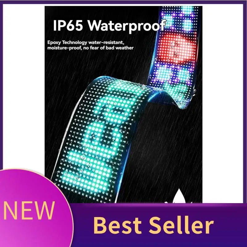 

HFES Programmable LED Car Sign Multilingual Display With Remote APP Scrolling Advertising Screen Pixel Matrix Panel