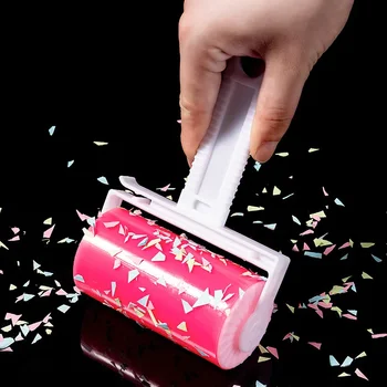 Pluis Verwijderaar Wasbare Kleding Haar Plakkerige Roller Herbruikbare Draagbare Huisdier Haarverwijderaar Plakkerige Roller Tapijt Sofa Thuis Schoonmaken Nieuw