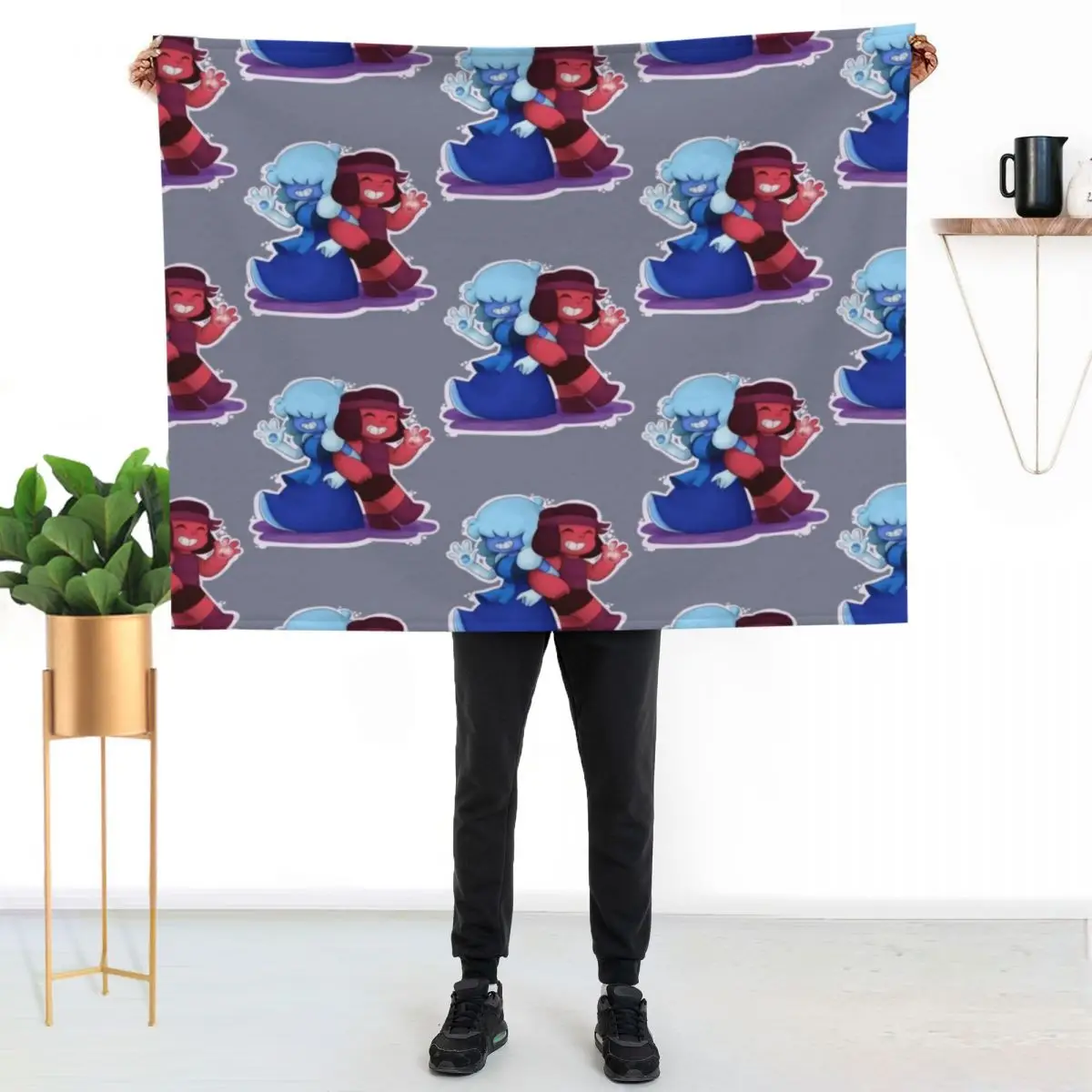 little shining gems Throw Blanket Moving funny gift Blankets For Bed Sleeping Bag Quilt blankets and throws Blankets