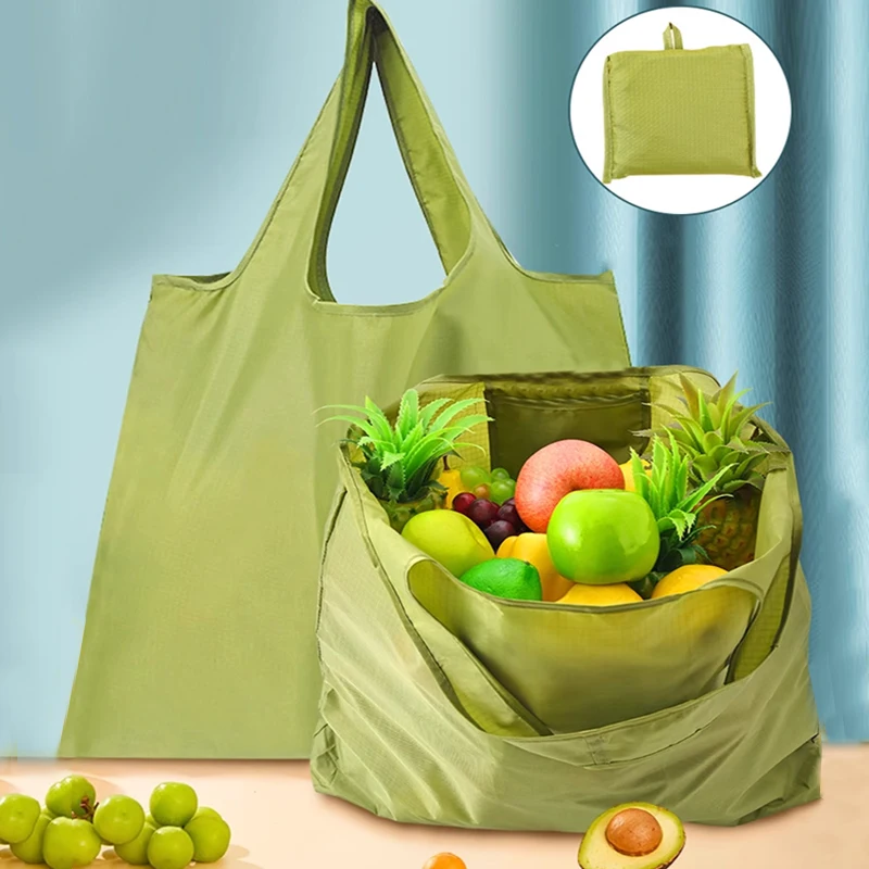 حقائب قابلة لإعادة الاستخدام أكياس تسوق كبيرة قابلة للغسل حقائب جيب صديقة للبيئة قابلة للطي للسفر حقيبة حمل مطبوعة على شكل صبار كرتوني