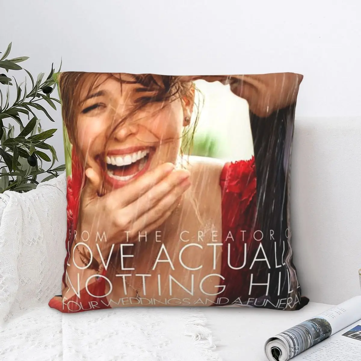 

About Time (2013) Movie Poster Square Pillowcase Polyester Pillow Cover Velvet Cushion Zip Decorative Comfort Throw Pillow Sofa