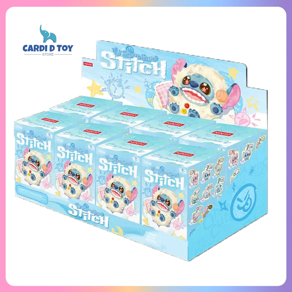 

New Genuine Stitch Blind Box Five More Minutes Series Mystery Box Stitch Merchandise Keychain Anime Figures Ornament Gift Toy