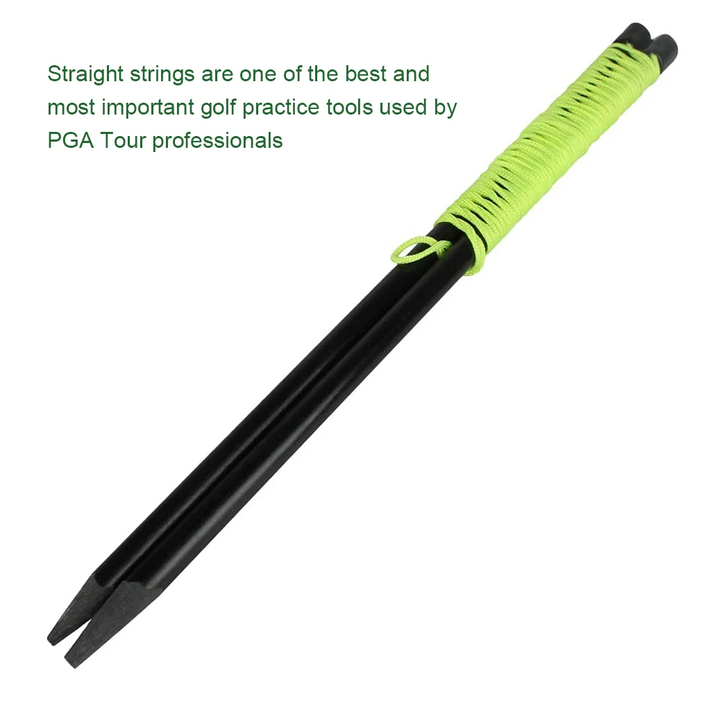 Golf Alignment Sticks Swing Putting Guide Line String Garage Indoor Outdoor Sport Training Aids Exercise Tools