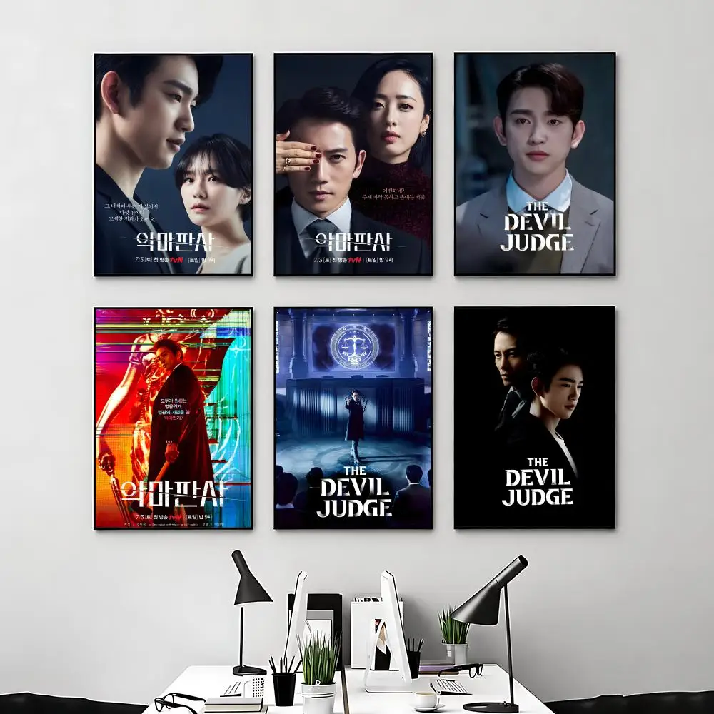 drama The Devil Judge Poster Posters Anime Room Decor Decoration Movie Backpack Wall Interior Music Wall Art