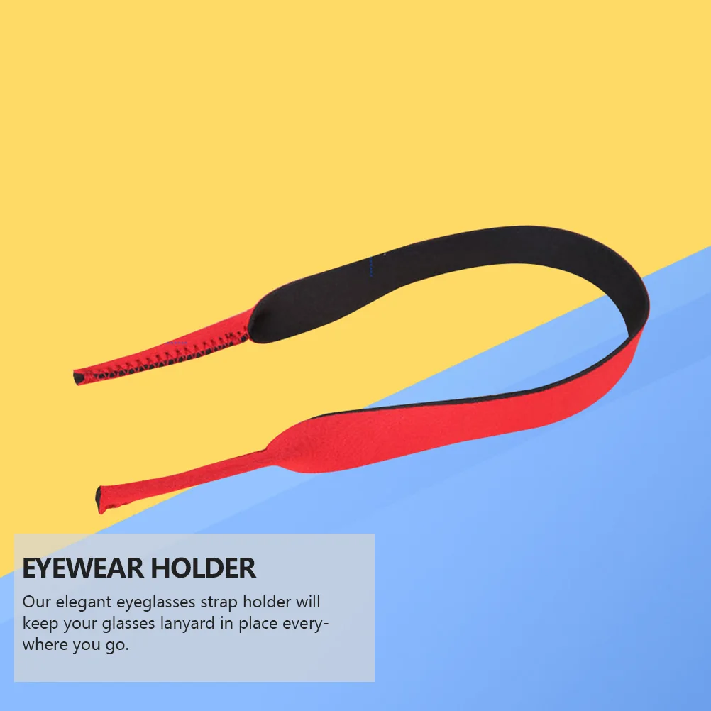 

6 Pcs Sports Glasses Strap Elastic Cord Eyeglass Holder Rubber Band Rope Man Eyeglasses