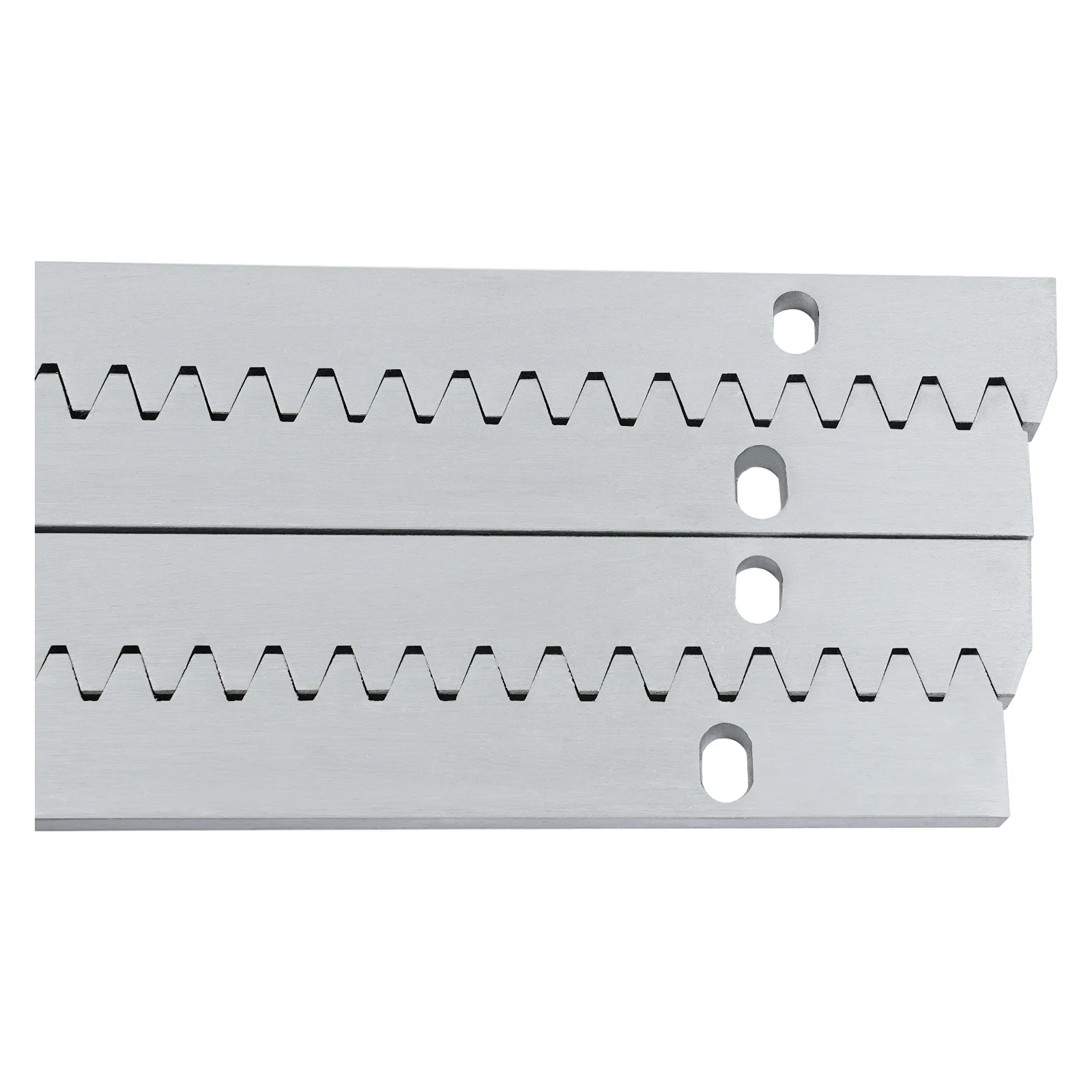 Sliding Door Gear Rack Set - 6 Steel Galvanized Pieces, 19.68ft Total, 4 Module, 0.47in Thick, Fits Most Sliding Door Motors