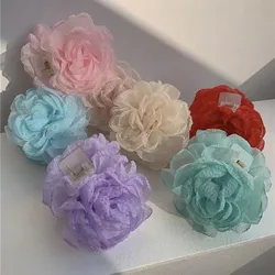 New Sweet Rose Clasp Style Elegant Flower Hair Clip