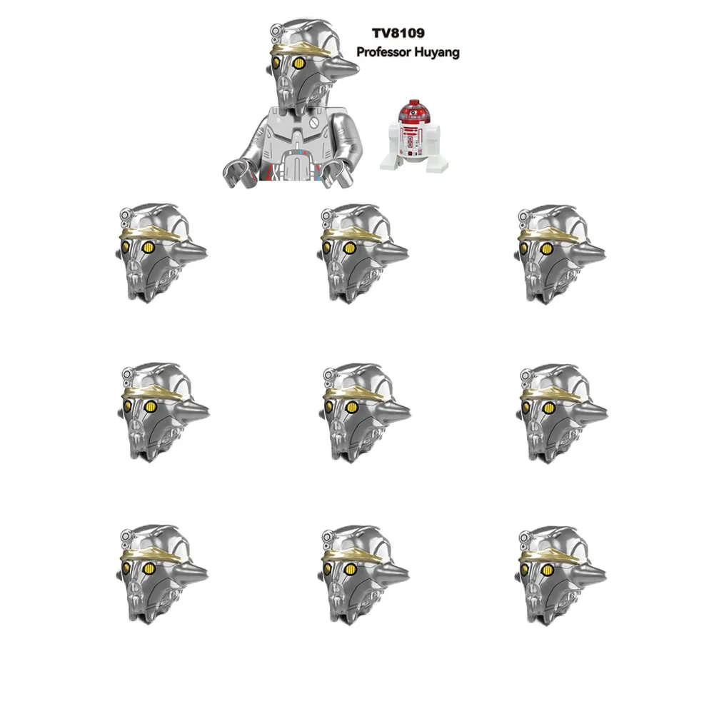 10pcs/set building Blocks Clone trooper Battle Droid Troopers mini action toy doll assembly toy 501st Legion General Grievous view 5