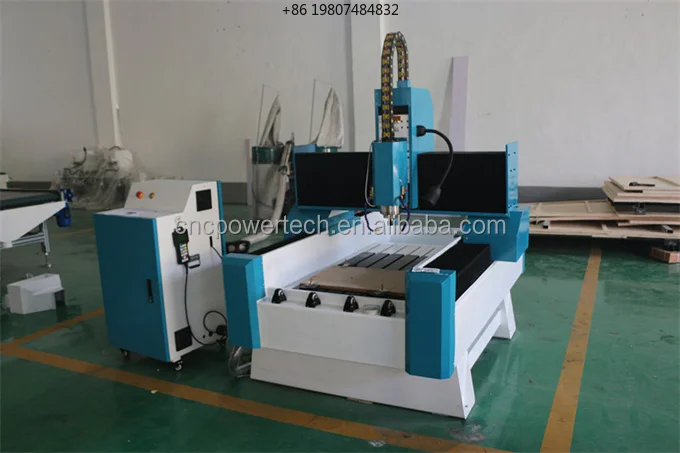 Made in China 600*900mm CNC Marble & Granite Engraver, PLC RichAuto Control 3.0-7KW Spindle High Rigidity Tombstone Machine