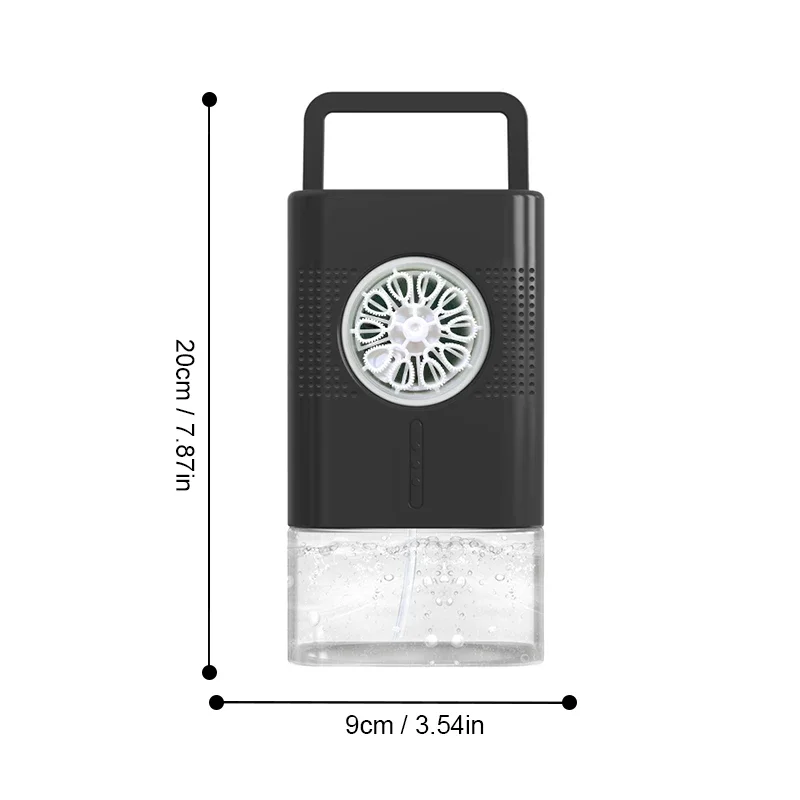 Draagbare outdoor bubble kinderen speelgoed bubble launcher party stage bubble machine vakantiecadeau zonder batterij bubble water