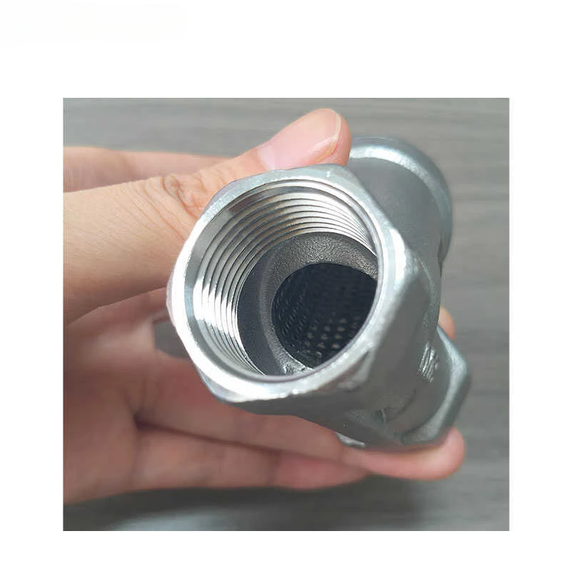 Stainless Steel Y-shaped Filter Valve Thread Internal Thread 4 Minutes 6 Minutes 1 Inch Threaded Pipe