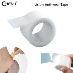 2.5x5m şeffaf görünmez anti-aşınma bant nefes yırtılabilir yapışkan bant bandaj tıbbi alçı ayak topuk Sticker bant