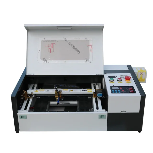 high-quality Automatic 200*300mm wood/MDF/Leather cutting Machine Co2 Laser Printer Laser Engraver for Vinyl Records