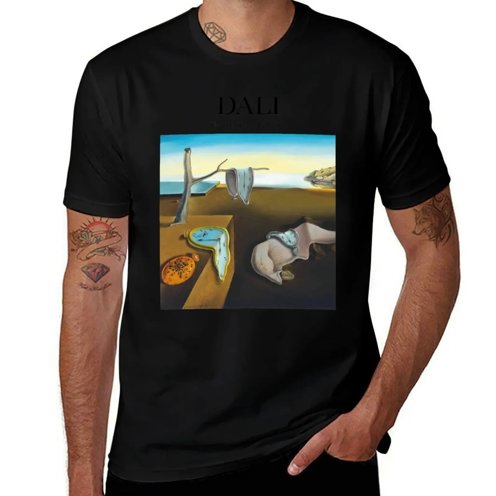 Dalì - The Persistence of Memory T-Shirt t shirts for man slim fit T-Shirt