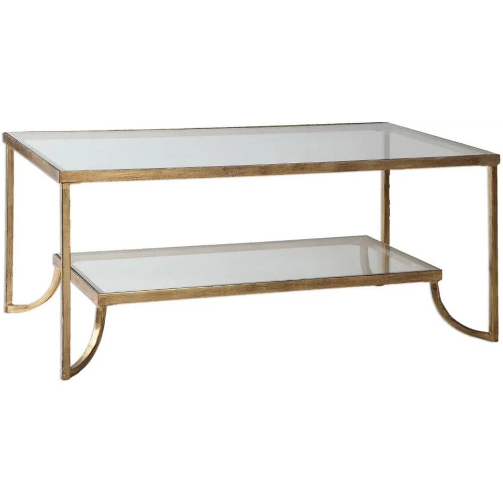 Uttermost, Gold Katina Coffee Table