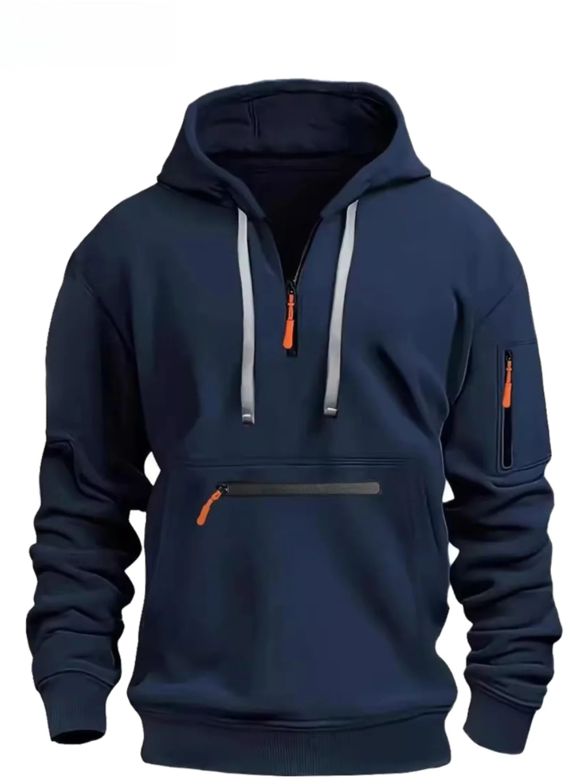 

Мужская спортивная толстовка GooReey 2025 года, весенне-осенняя спортивная толстовка с капюшоном Jaet на молнии, модная повседневная верхняя одежда Faion Ci Sle