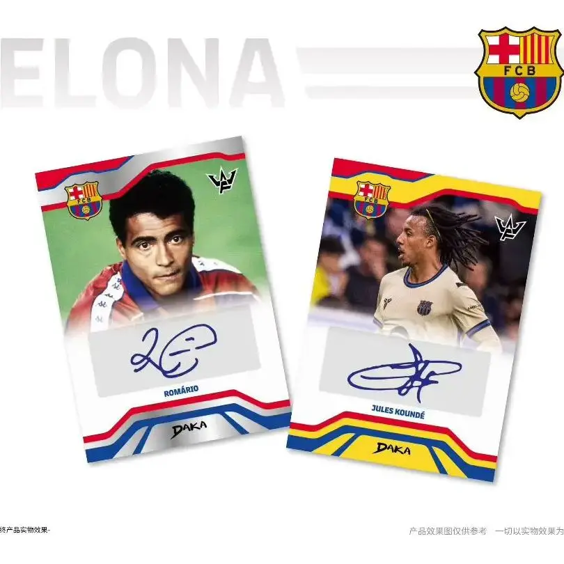 NEW Genuine 2026 Daka FC Barcelona Final Whistle Series Yamal Messi Ronaldo Signed Collectible Card Gifts Football Merchandise view 3