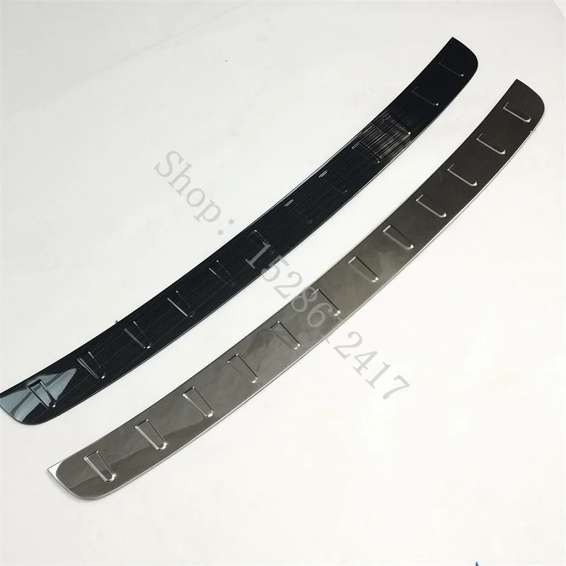 

For KIA Sorento 2013 2014 stainless steel Rear Door Sill Bumper Protector Sill Rear boot guard styling Car accessories