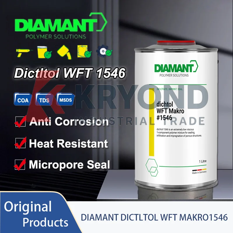 DIAMANT Dictltol WFT Makro1546 Microporous Sealing Compound for Thermal Spray Coating Impregnation and Corrosion Protection