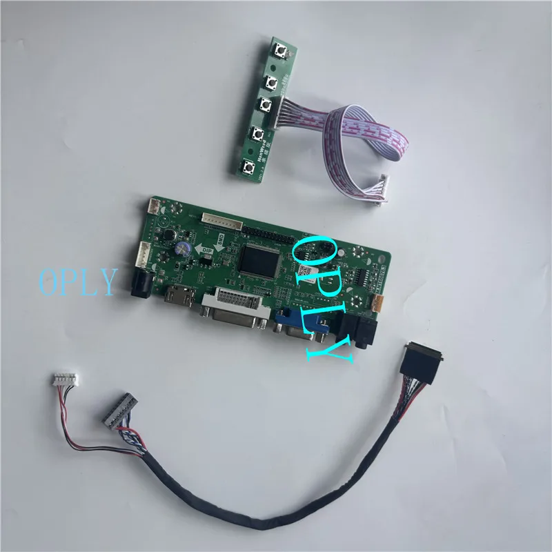 DVI VGA Controller board HDMI-compatible for BT140GW01 V5 BT140GW01 V9 BT140GW01 1366X768 LED 14