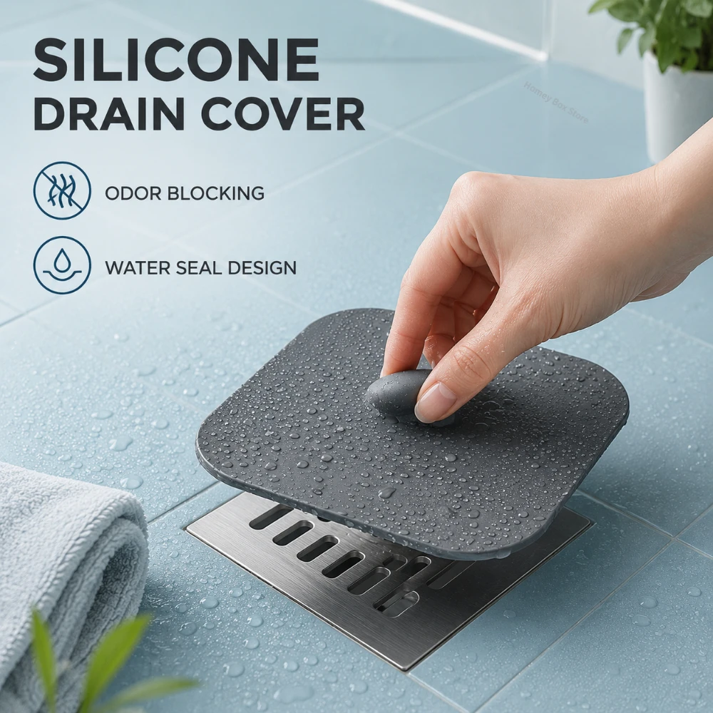 1/3pcs Silicone Anti-odor Floo - Home Bathroom Gadgets recension och pris