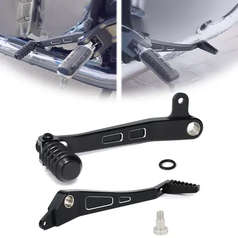 Ajuste para Royal Enfield Interceptor 650 2018-2022 2023 2024 palanca de Pedal de freno de aluminio para motocicleta palanca de cambios plegable