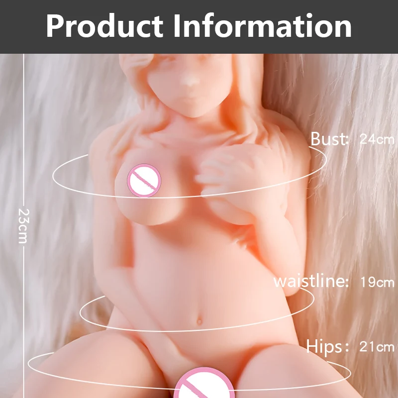 18+ Sex Doll For Male Masturbator Cup Adult Supplies Artificial Vagina Real Pocket Pussy Men 3D Artificial Vagina Realistic Doll