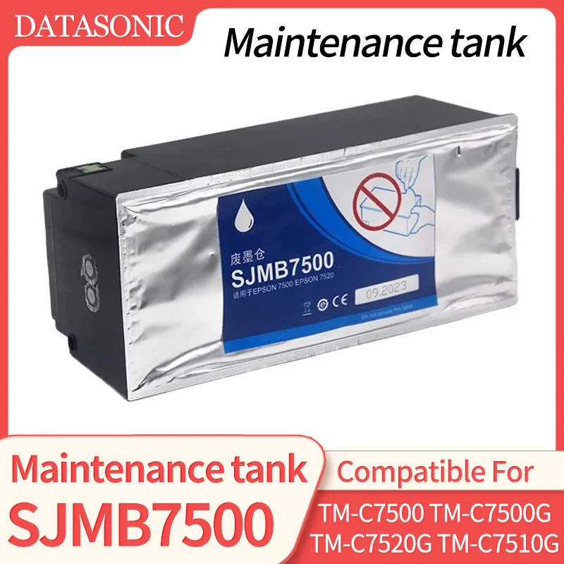 

1pcs/2pcs SJMB7500 C33S020596 Maintenance Box for EPSON TM C7500 C7510 C7520 C7500G C7510G C7520G Printer Maintenance Tank