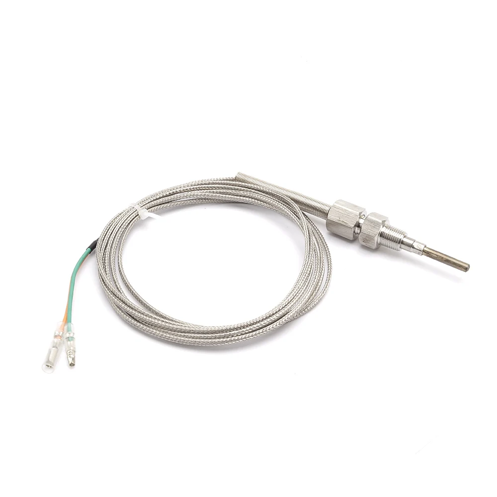 CNSPEED Exhaust gas Temp sensor 2m EGT K Type Exhaust Temperature Sensors Threads Exhaust Temp Sensor
