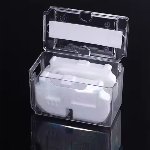 1Pc Transparent Watch Box Inner Holder Men Ring Box Vintage Single Grid Watch Box Plastic Pet Christmas Gift Boxes Man