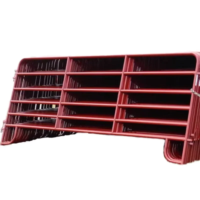 Heavy Powder Coated Iron 6 Feet Garden Gate Yard & Livestock Enclosure Gate