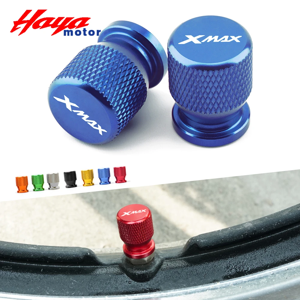 

Для Yamaha XMAX125 XMAX250 XMAX400 XMAX 125 250 300 400 колпачки для клапанов шин, заглушки для шин, герметичная крышка стержня, аксессуары для мотоциклов