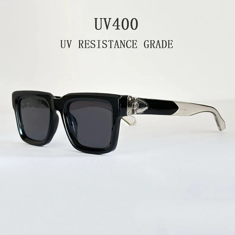 Millionär Quadratische Sonnenbrille Männer Vintage Luxus Sonnenbrille 2025, trendige Mode Gläser Gafas De Sol Hombre Lunette Soleil Femme – Detail 8