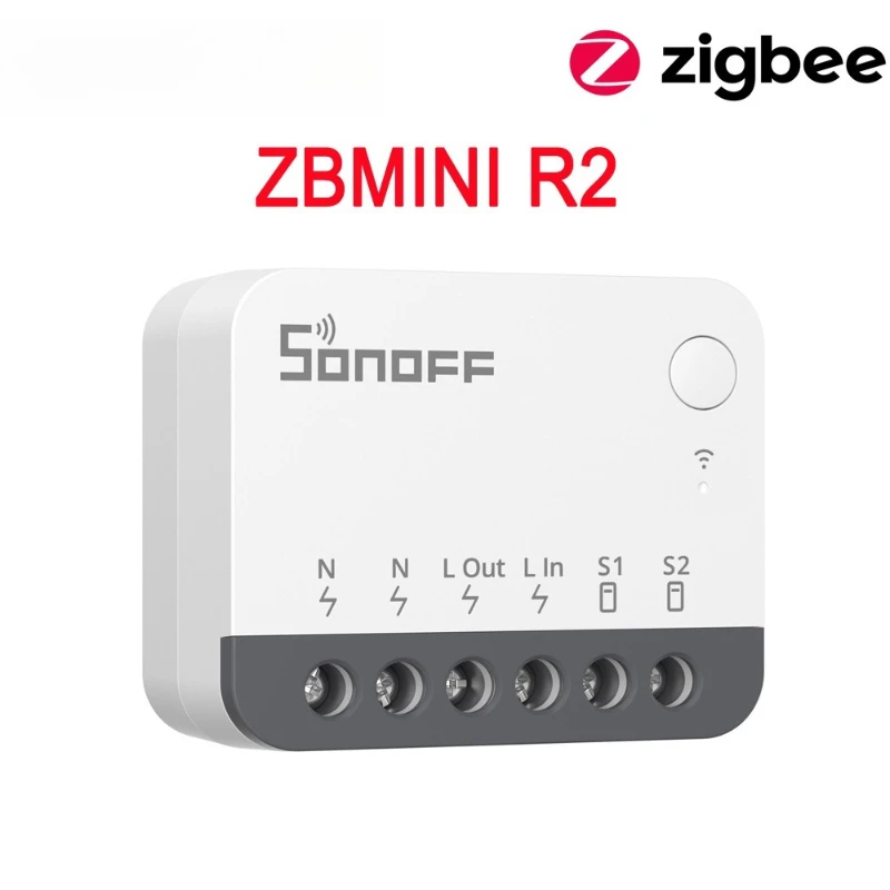 

Умный выключатель Zigbee 3.0 MINIR2 со съемным реле, компактный размер для расширения сигнала в домах, отелях, на улице, в автомобилях
