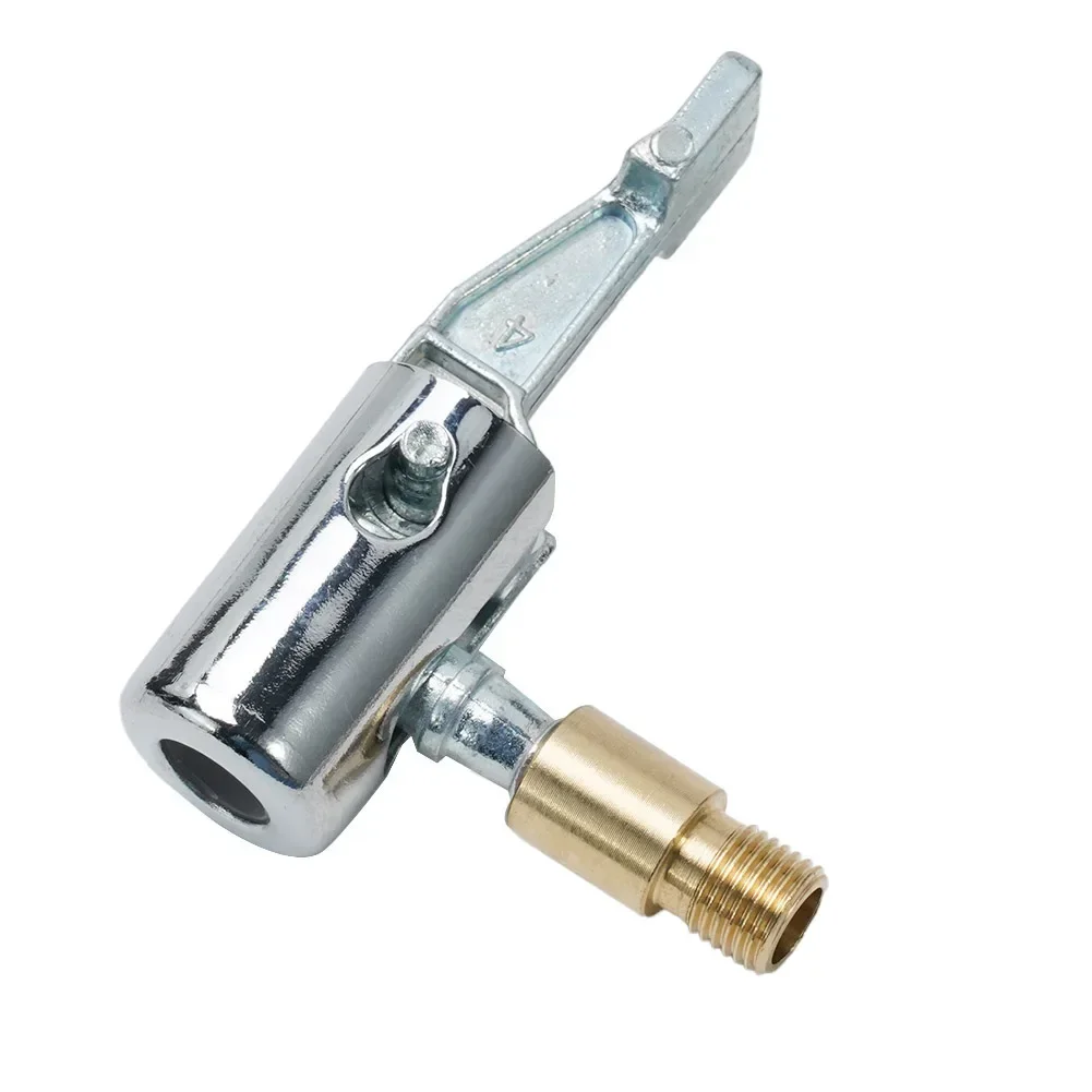 

High Quality Locking Air Tire Chuck Tyre Wheel Valve Clip Air Tire Chuck Car Truck Connector Brass Excellent Tight Seal